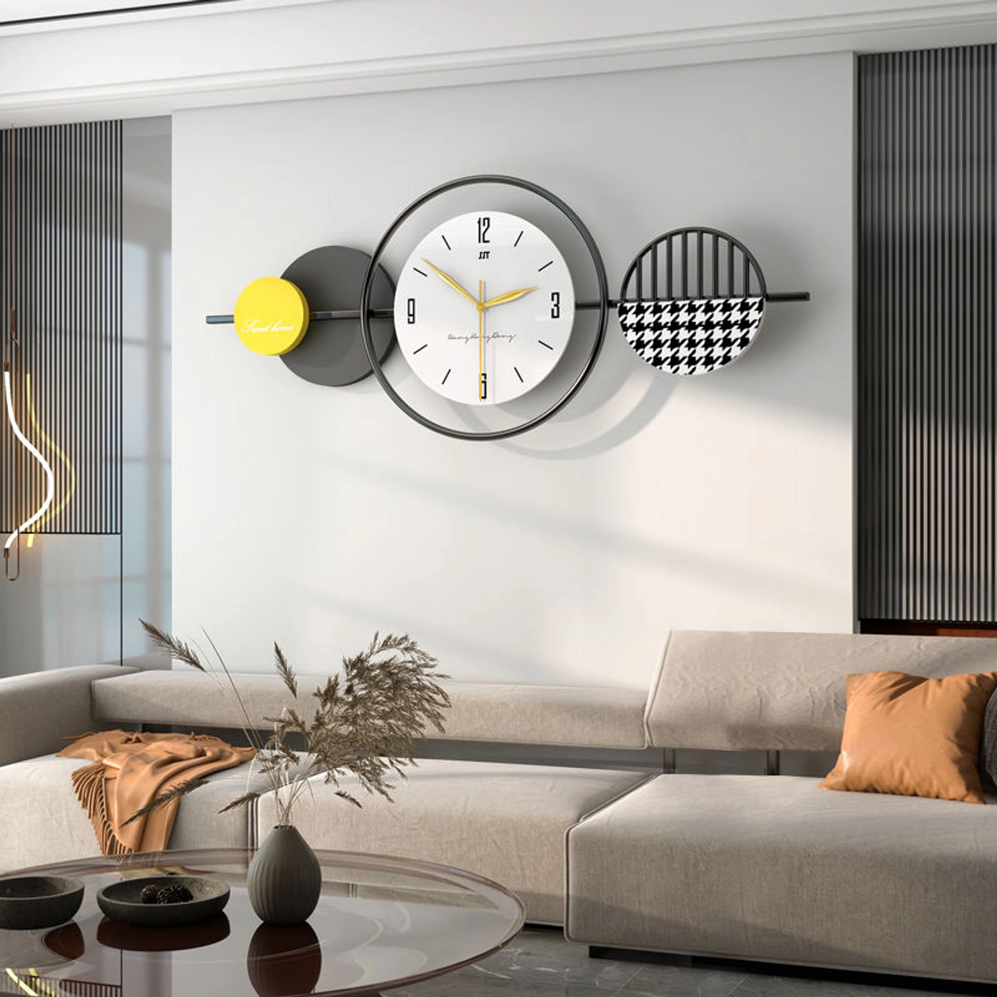 Modern Minimalist Decorative Wall Clock
