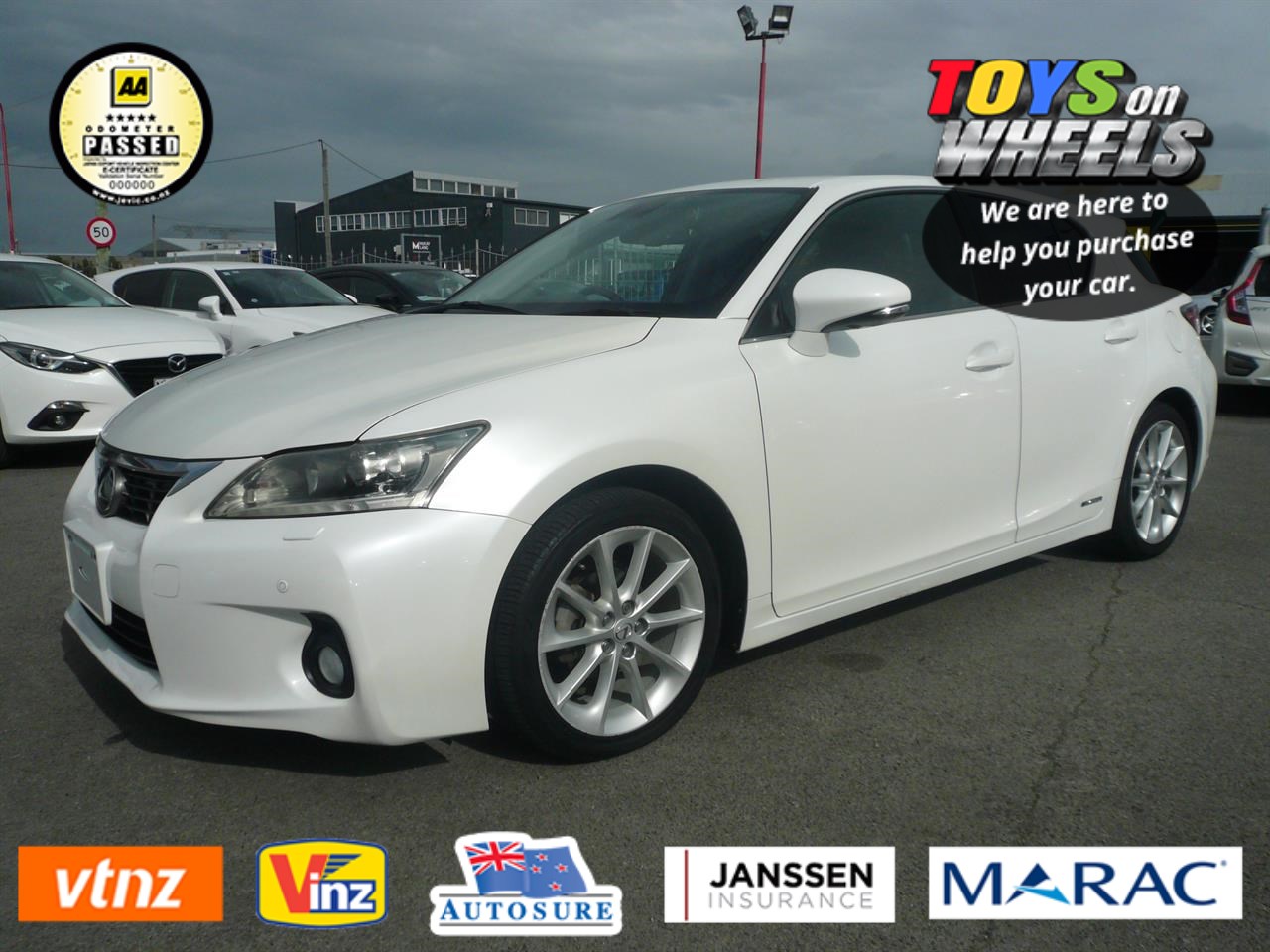 2013 Lexus CT200H 1800cc hybrid leather 8 airbags abs alloys