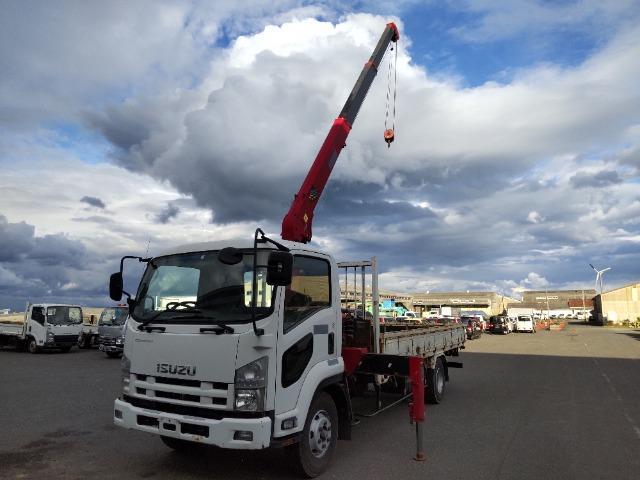 2008 ISUZU Forward 5200cc diesel turbo automatic crane truck