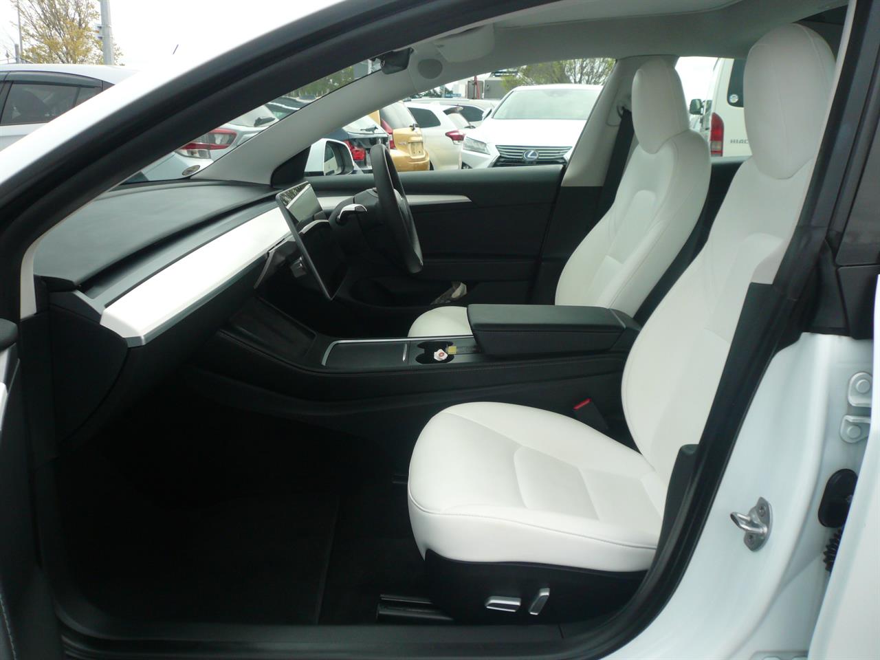 second hand 2021 Tesla Model 3 long range 4wd dual motors leather allos for sale NZ Collage 2