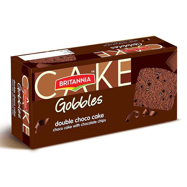 Britannia Gobbles Cake Double Chocolate 250g