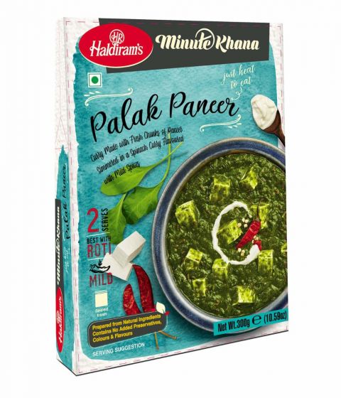 Haldiram's Palak Paneer 300g