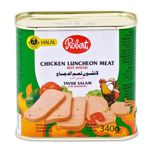 Rober Chicken Luncheon Hot Spiced 340g