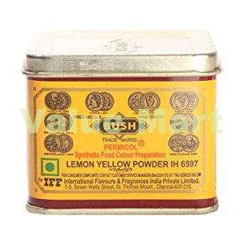 Bush Lemon Yellow Colour 100g