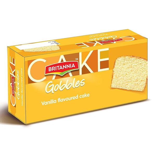 Britannia Gobbles Cake Vanilla 250g