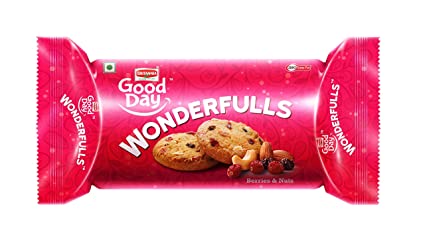 Britannia Goodday Berries & Nuts 75g