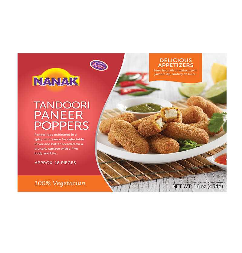 Nanak Tandoori Poppers 454g