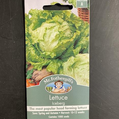 Mr. Fothergills Iceberg Lettuce Seeds