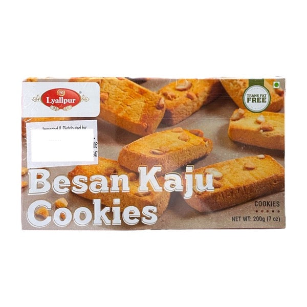 Lyallpur Besan Kaju Cookies 200g
