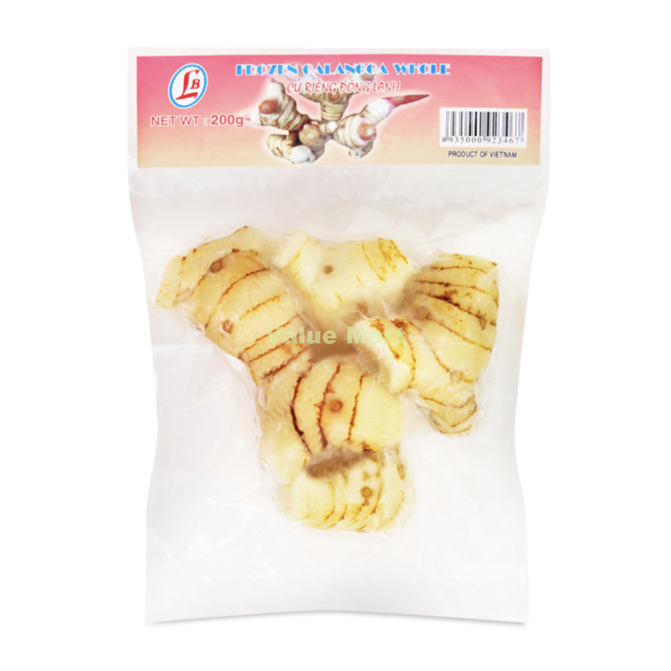 Frozen Galangal 500g
