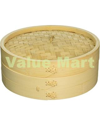 Bamboo Steamer 9'' With Lid