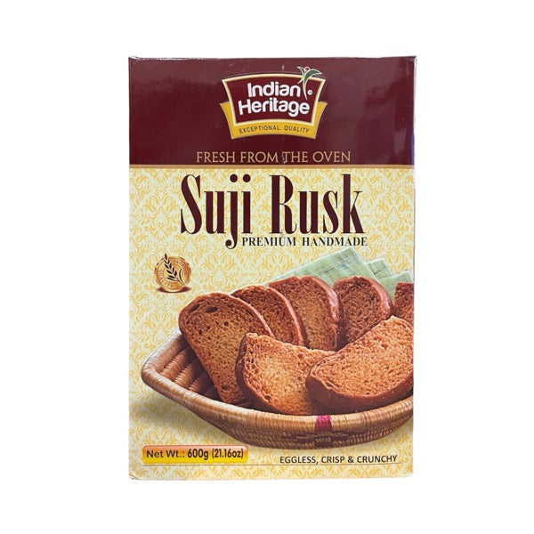 Indian Heritage Suji Rusk Hand Made 600g