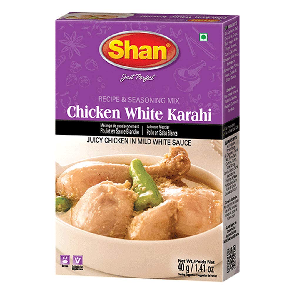 Shan Chicken White Karahi Mix 40g