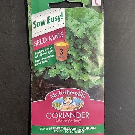 Mr. Fothergills Leafy Coriander Seeds