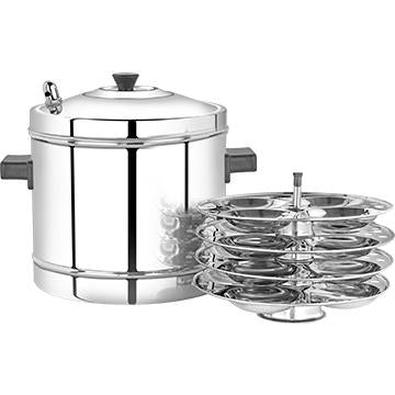 Idly Cooker 4 Tier Steel