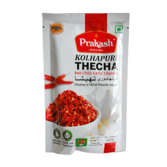 Prakash Kolhapuri Thecha Chutney 100g