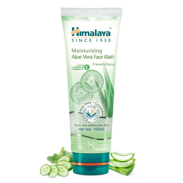 Himalaya Moiturizing Aloe Vera Face Wash 100ml