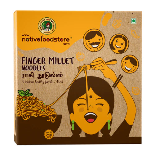 Native Food Store Finger Millet Noodles 210g