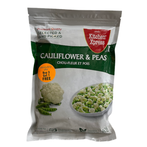 Kitchen Xpress Cauliflower & Peas 312g