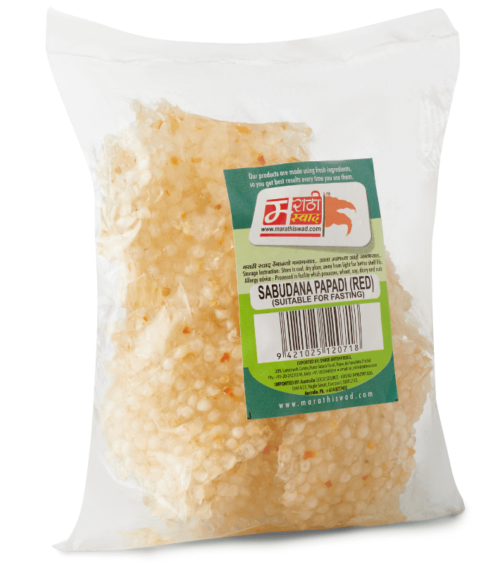 Marathi Swad Sabudana Papad Red 200g