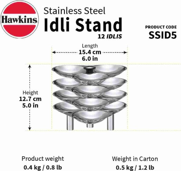 Hawkins Idli Stand SSID5
