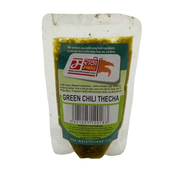 Marathi Swad Green Chilli Thecha 100g