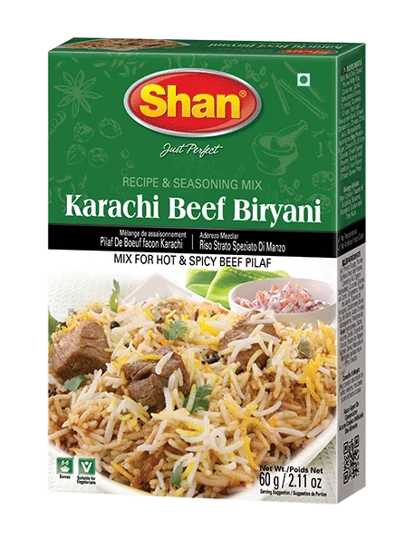 Shan Karachi Beef Biryani Mix 60g