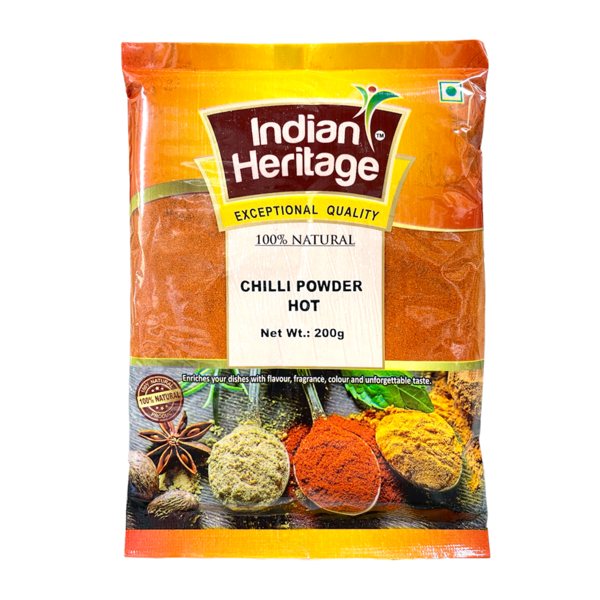 Indian Heritage Chilli Powder Hot 200g