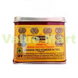 Bush Orange Red Colour 100g