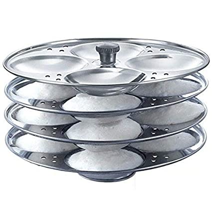 Idli Stand with 4 Plates