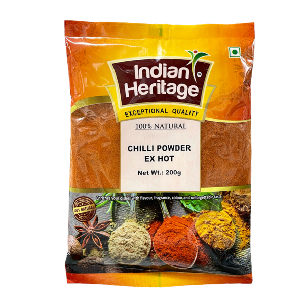 Indian Heritage Chilli Powder Extra Hot 200g