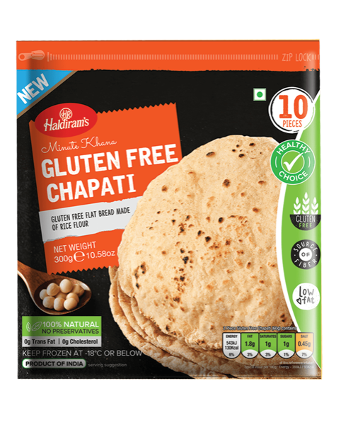 Haldirams Gluten Free Chapti 300g
