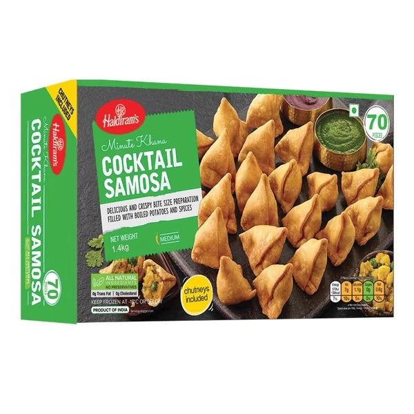 Haldirams Cocktail Samosa 1.4kg