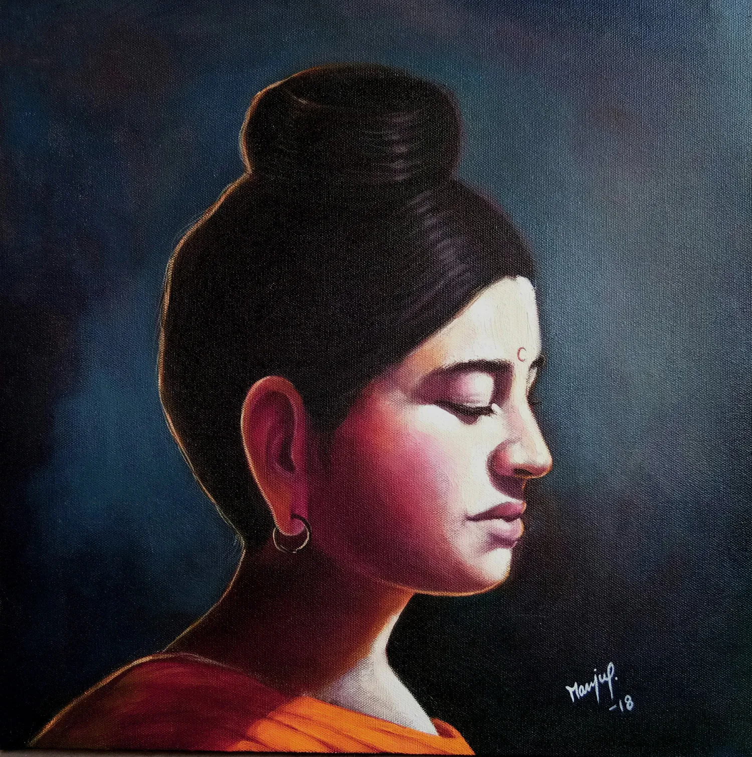 In light Buddha