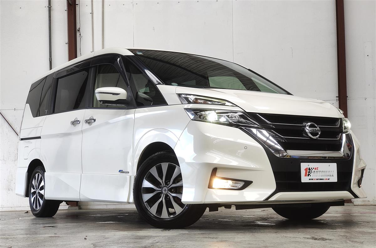 2017 Nissan Serena S-HYBRID/HIGHWAY STAR/POWER DOORS/8 SEATER/360 CAMERA Station Wagon Automatic