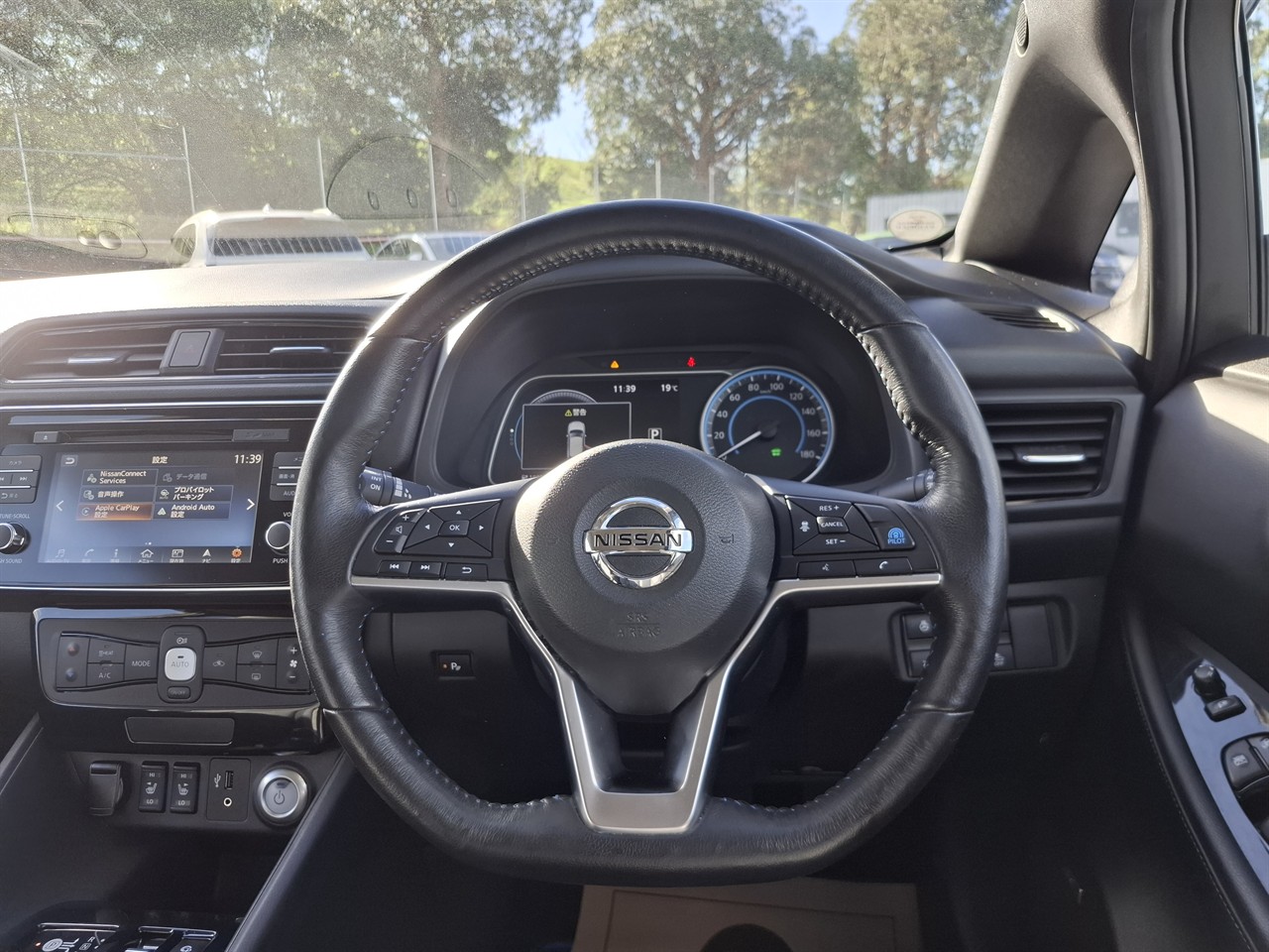 2019 Nissan Leaf 62 KW 90.34% SOH Boss Sound Pro pilot 10SRS Carousel 6