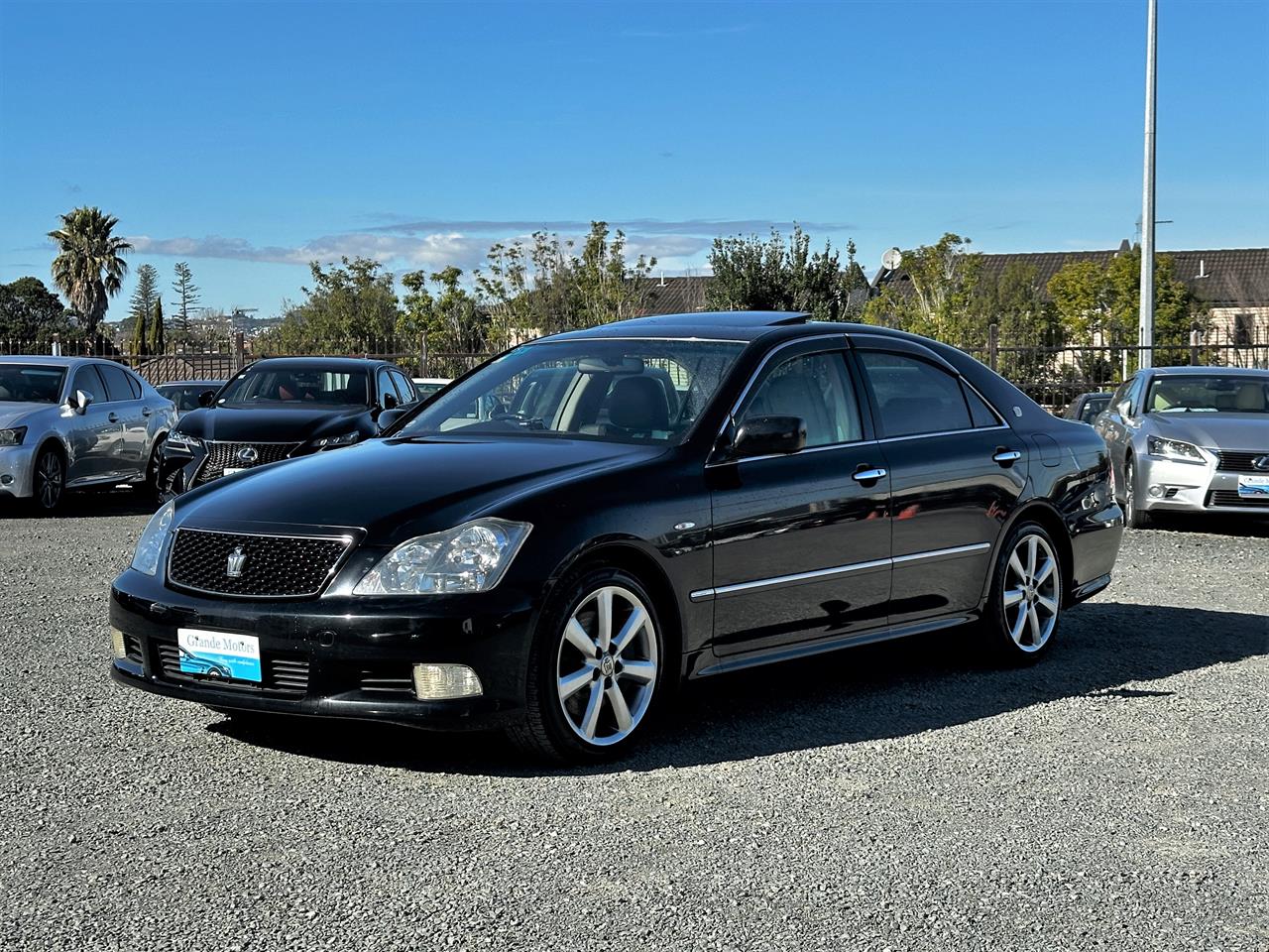 2006 Toyota Crown Athlete.Sunroof.Leather.Cruise control.Rear camera.Alarm. Carousel 13