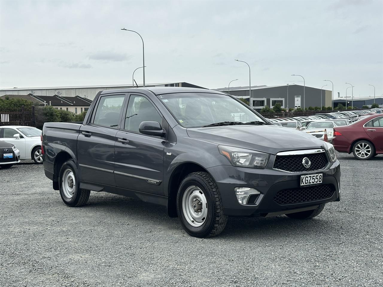 2017 Ssangyong Actyon Sport NZ NEW.LOW KM.Towbar.Diesel.