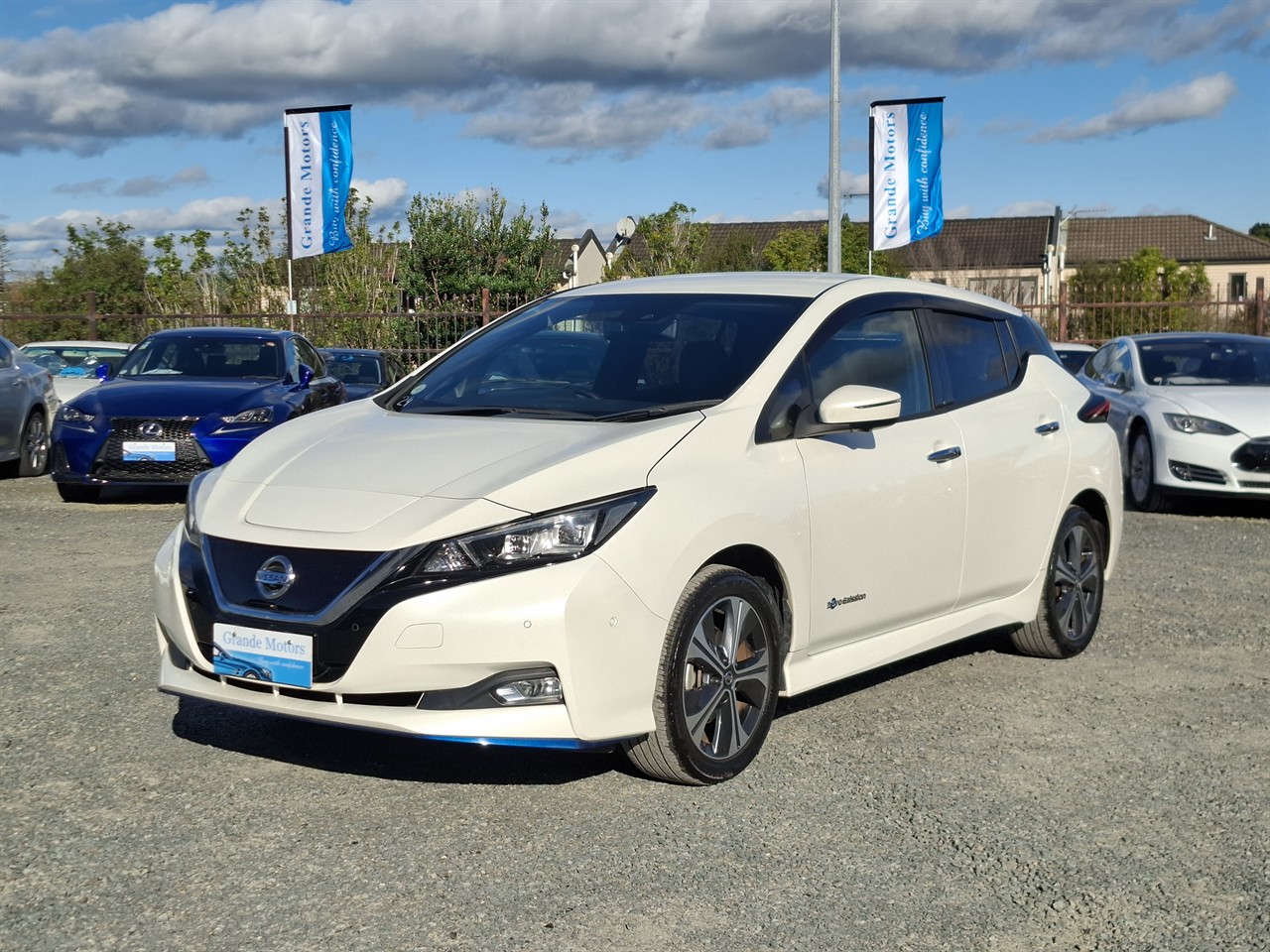 2019 Nissan Leaf 62 KW 90.34% SOH Boss Sound Pro pilot 10SRS Carousel 12