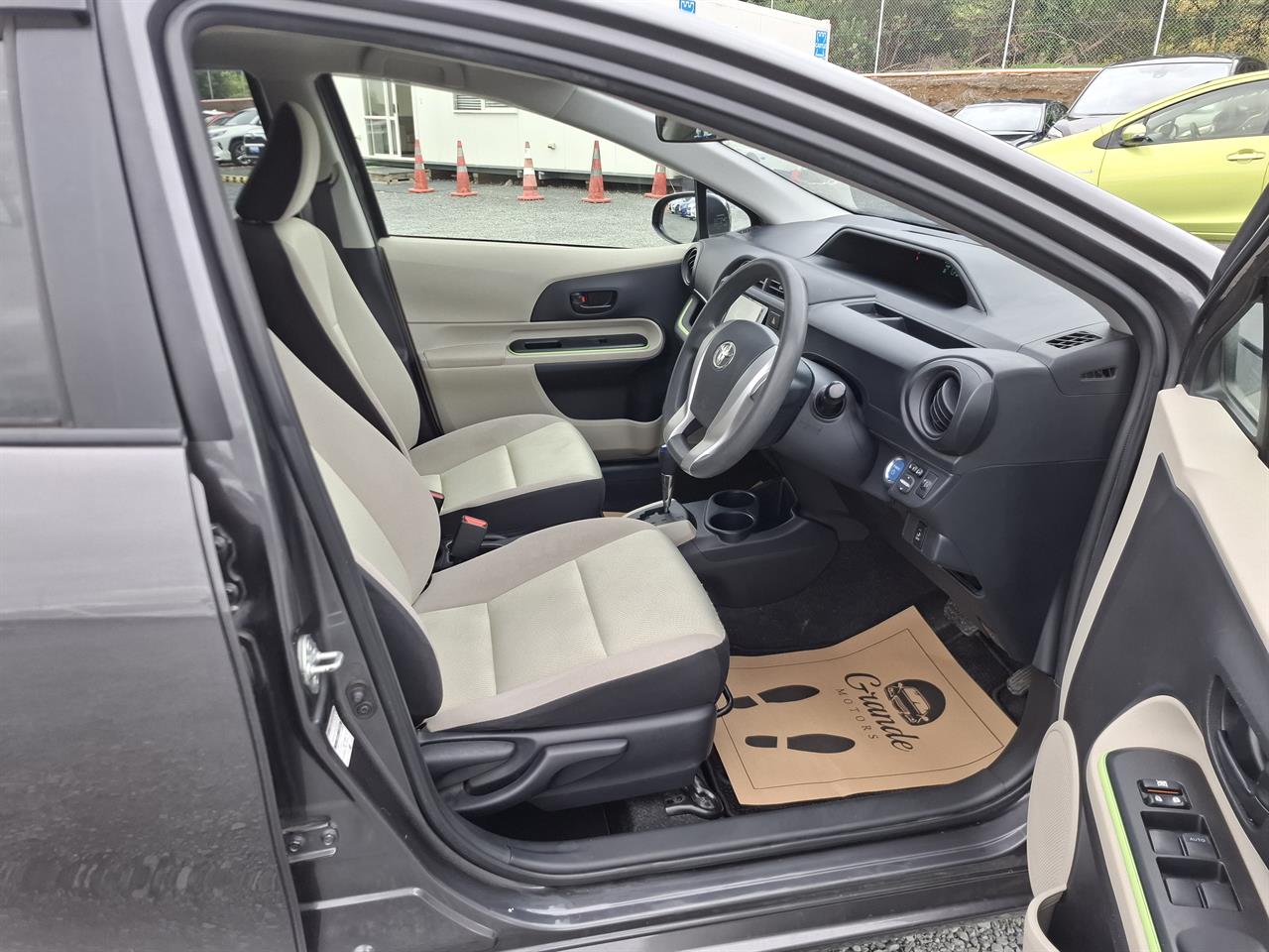 second hand 2012 Toyota Aqua Engine button start.SRS Airbags. for sale NZ Collage 2