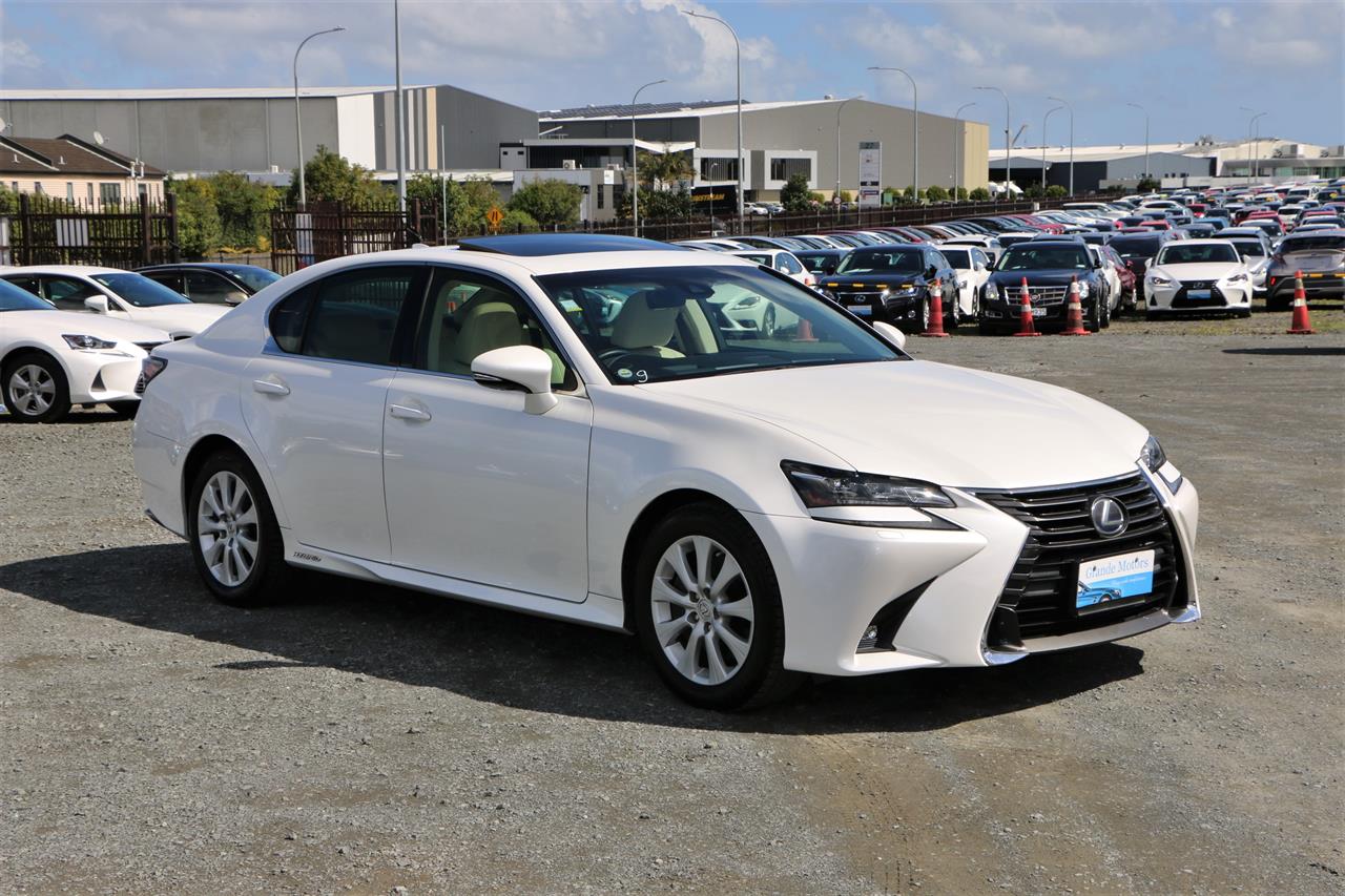 2015 Lexus GS 450h Sunroof.HUD.Lane assist.Radar cruise.Leather.Alarm.12 Airbags.