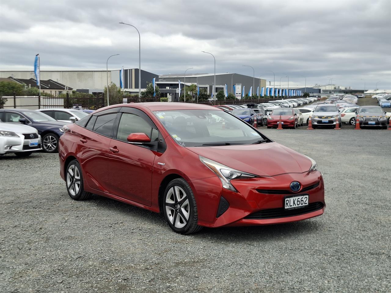 second hand 2016 Toyota Prius G.Radar cruise.Lane assist.Rear cam.Alarm.8 Airbags. for sale NZ