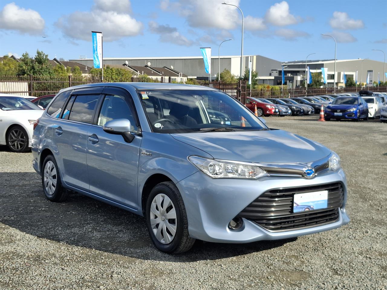2017 Toyota Corolla Fielder.Hybrid.Lane assist.Safety radar.8 Airbags.