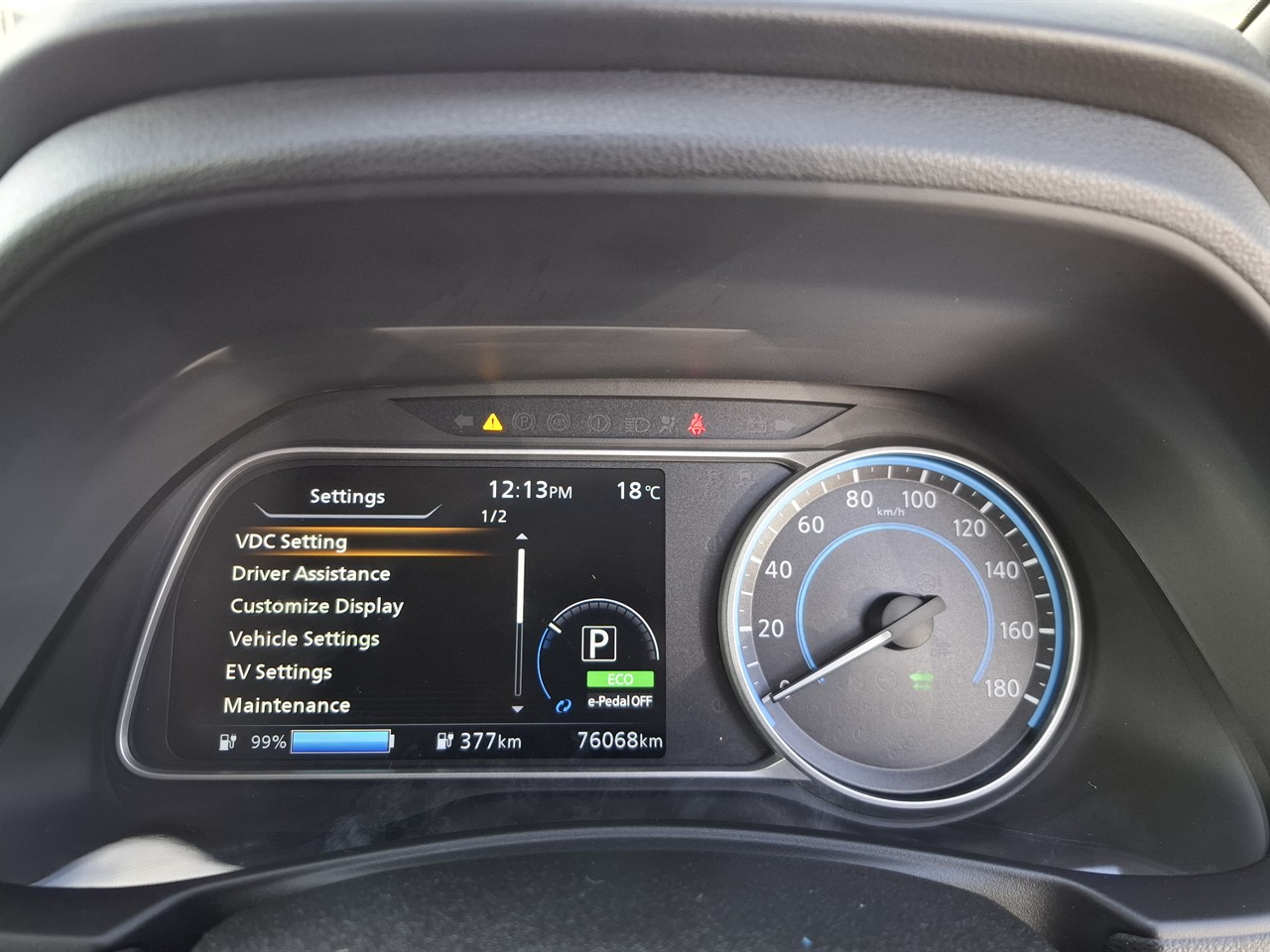 2019 Nissan Leaf 62 KW 90.34% SOH Boss Sound Pro pilot 10SRS Carousel 7