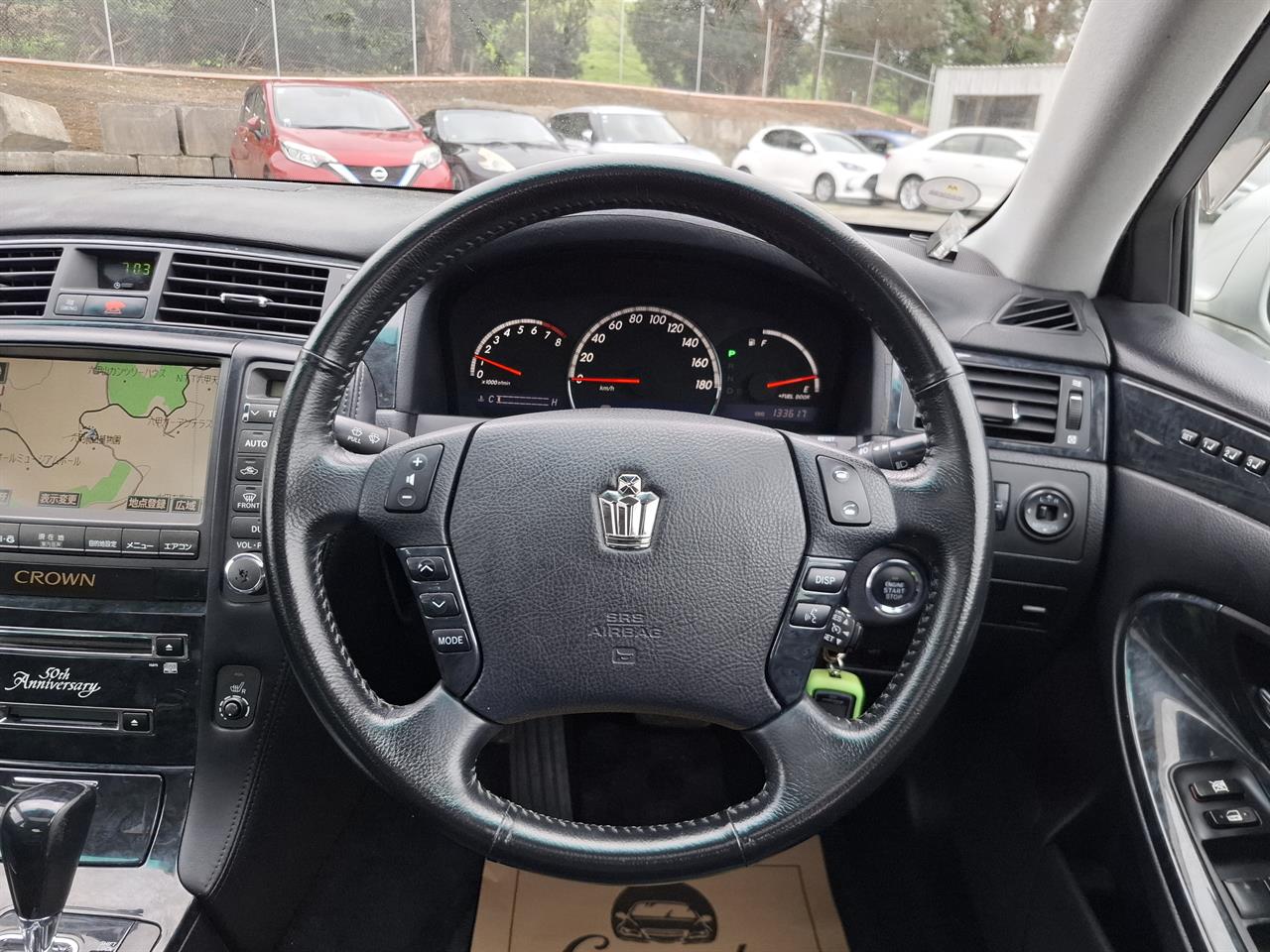2005 Toyota Crown Athlete.Sunroof.Leather.Cruise control.Rear camera.Alarm. Carousel 7