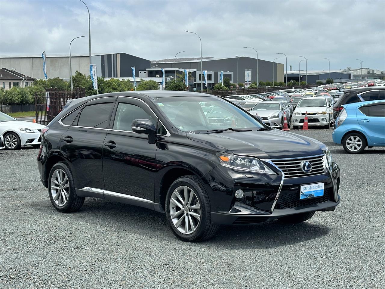 2013 Lexus RX 450h Hybrid.HUD.Leather.Rear camera.Radar cruise.Park sensors.Alarm.