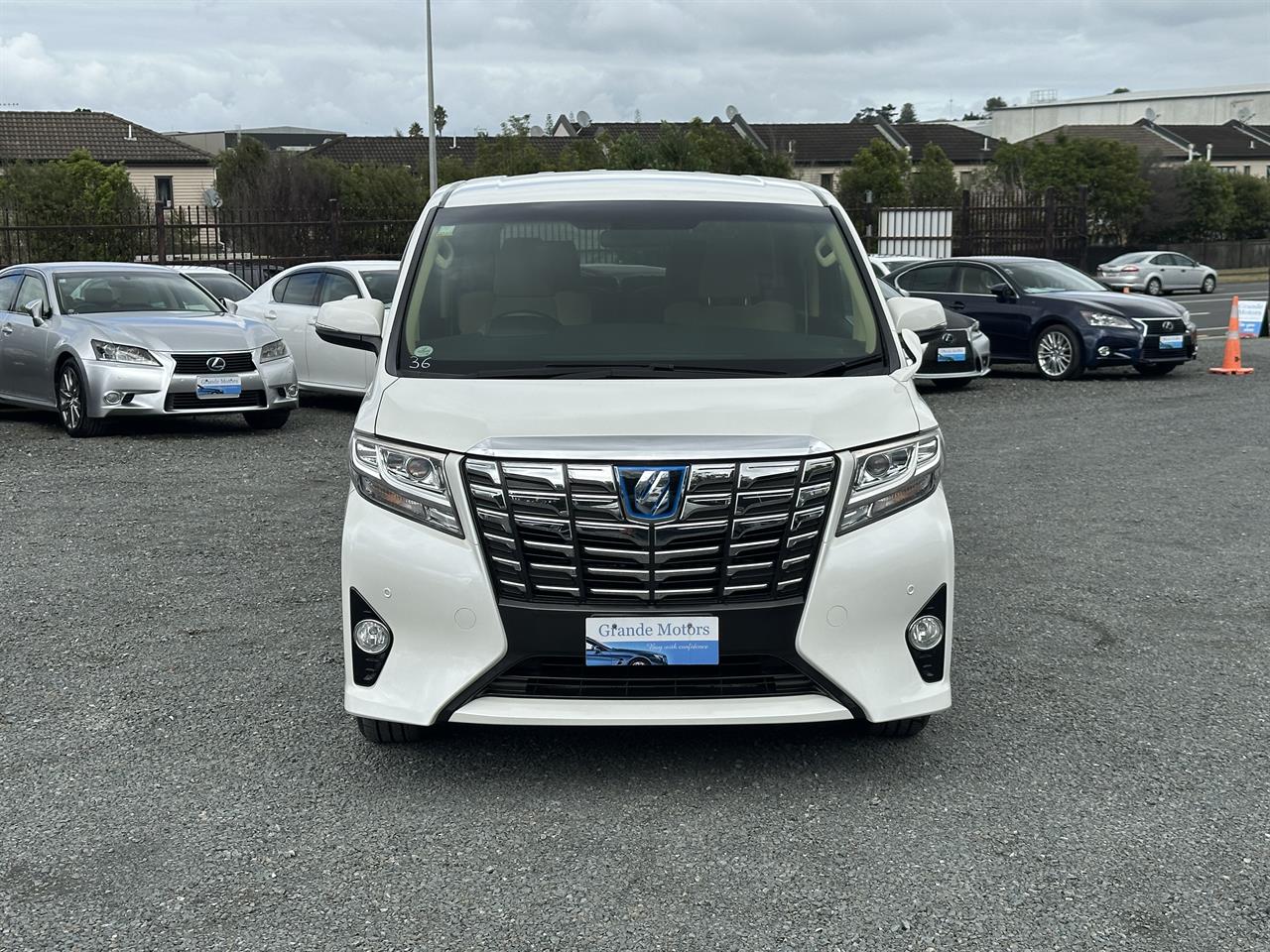 2016 Toyota Alphard Hybrid.7seats.Cruise control.Park sensors.Rear cam.Elec doors.Alarm. Carousel 9
