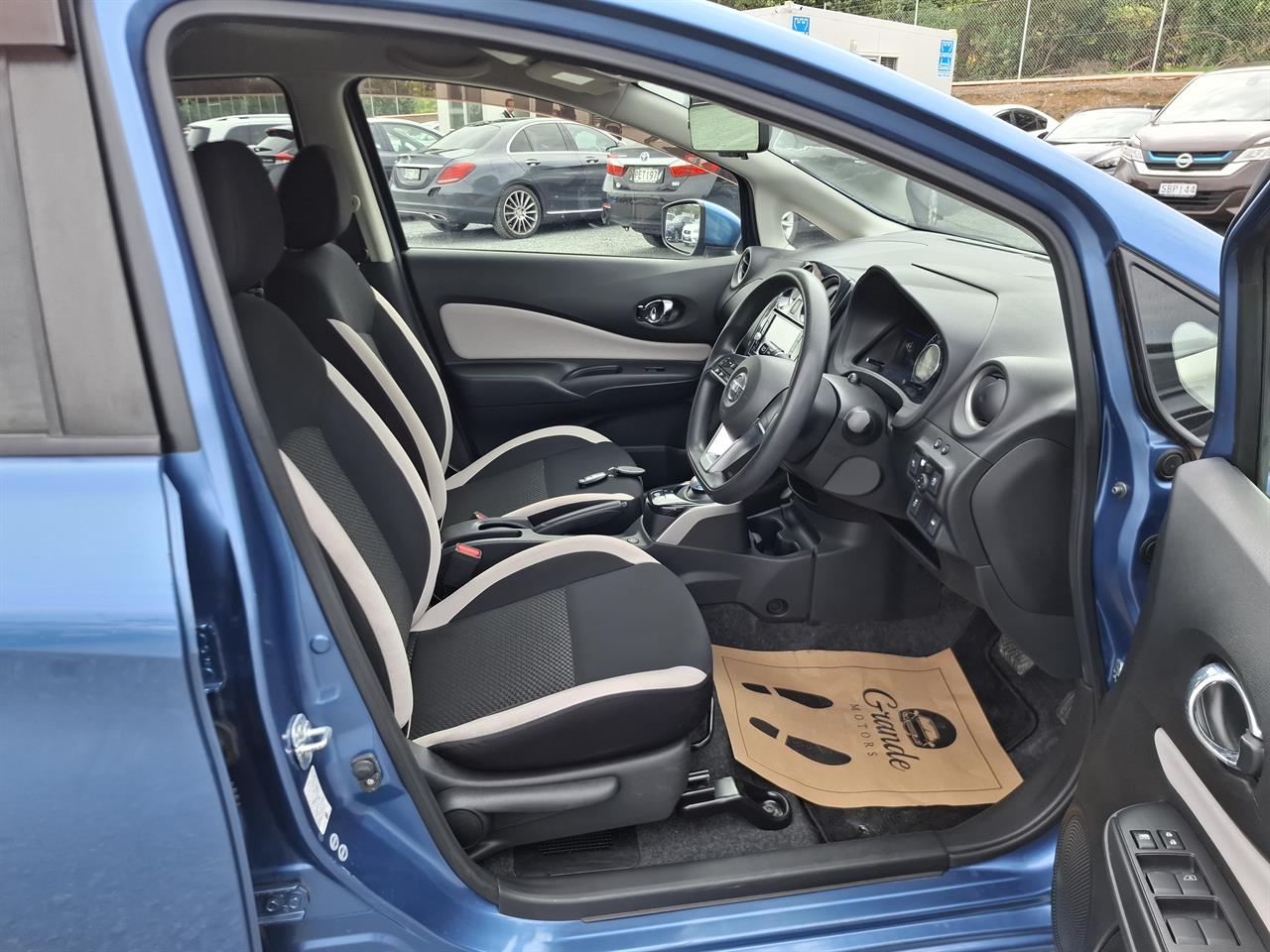 second hand 2017 Nissan Note E-power.Rear camera.Lane assist.Safety radar.Park sensors.Button start. for sale NZ Collage 2