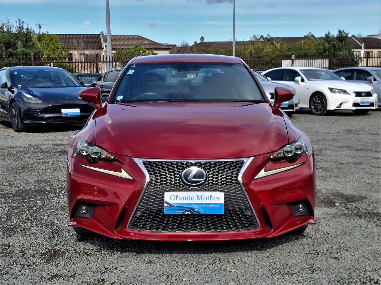 2014 Lexus IS 300h F-Sport.Blind spot.Radar cruise.Alarm.Leather.10 SRS Airbags. Carousel 9