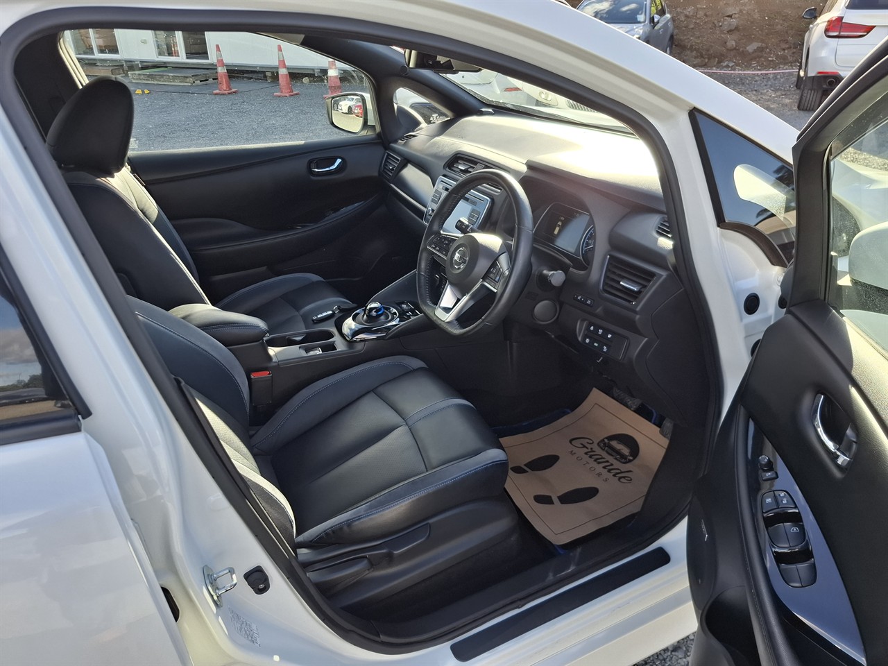 2019 Nissan Leaf 62 KW 90.34% SOH Boss Sound Pro pilot 10SRS Carousel 3